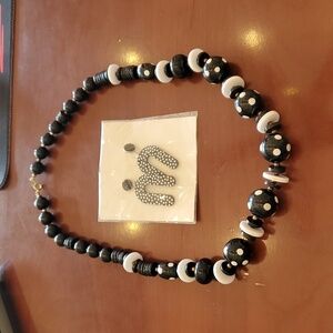 Polka Dot Necklace & Earrings